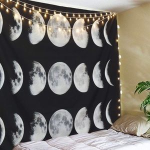 Moon Phase Change Tapestry